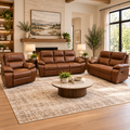 ZANDER 3 PIECE RECLINER LOUNGE SUITE