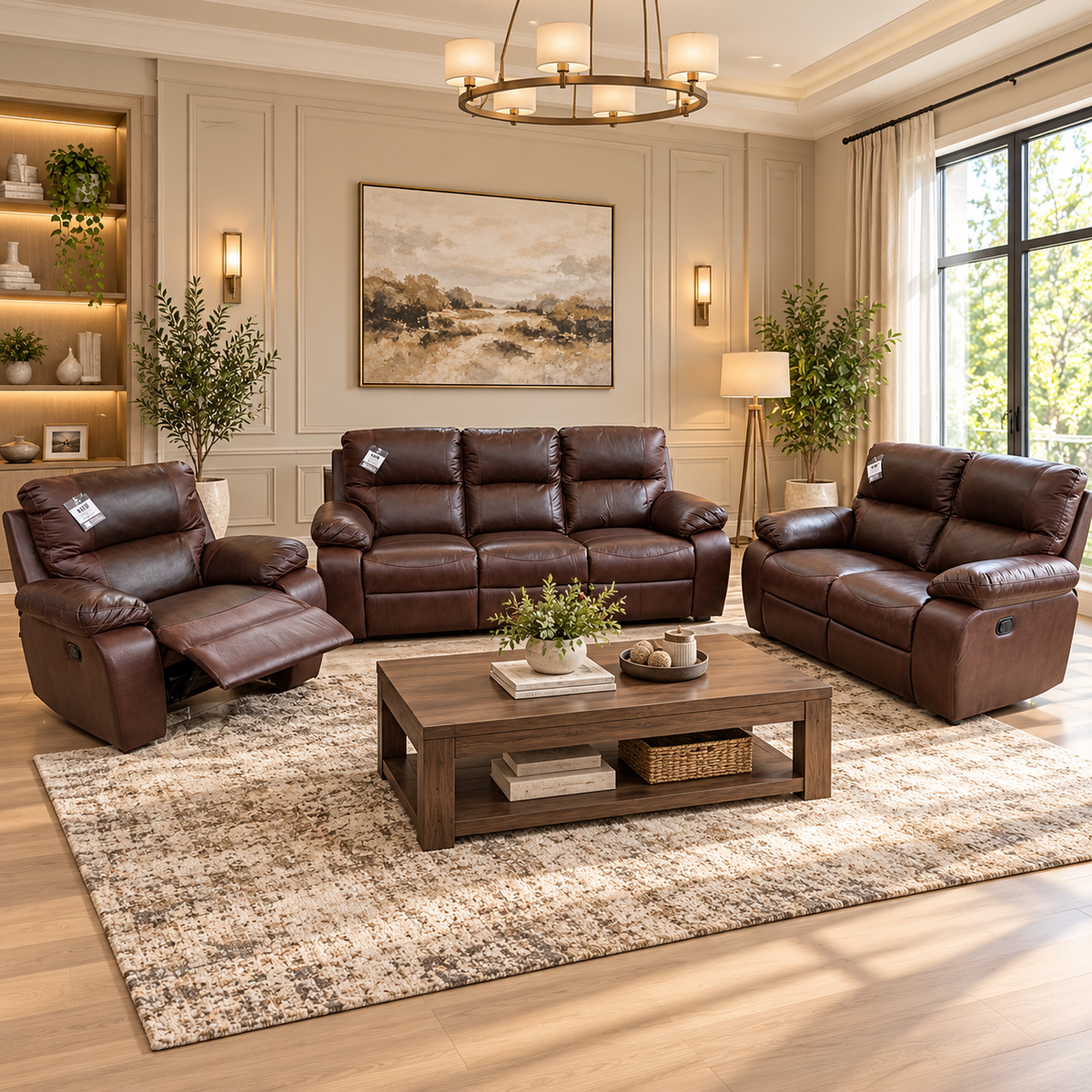 MAVERICK 3 PIECE RECLINER LOUNGE SUITE